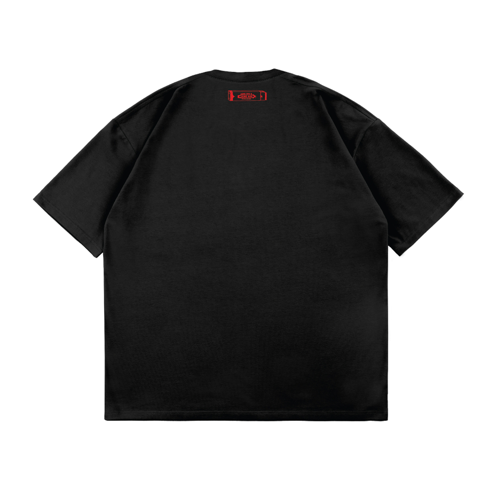 Футболка "Стрелка" OVERSIZE черная