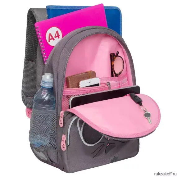 Çanta \ Bag \ RG-360-7 Рюкзак школьный (/4 серый)