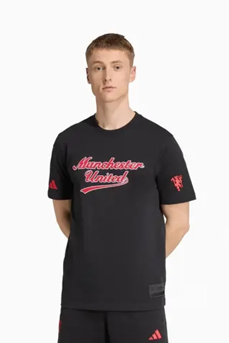 Футболка adidas Manchester United 25/26 US Tee - черный