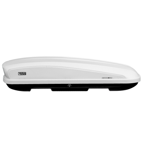 Автобокс на крышу автомобиля "Winner425" двусторонее открывание (белый диамант) / Евродеталь