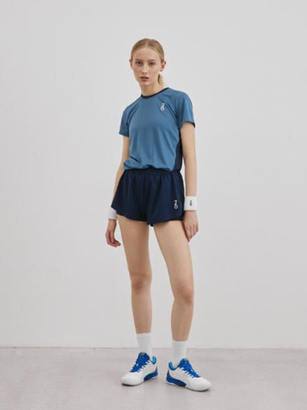 ОДЕЖДА ДЛЯ ТЕННИСА Женская, Шорты SEVENSIX WOMAN TRAINING SHORTS .