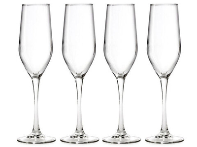Набор бокалов для шампанского 4шт 160мл Время дегустаций Шампань