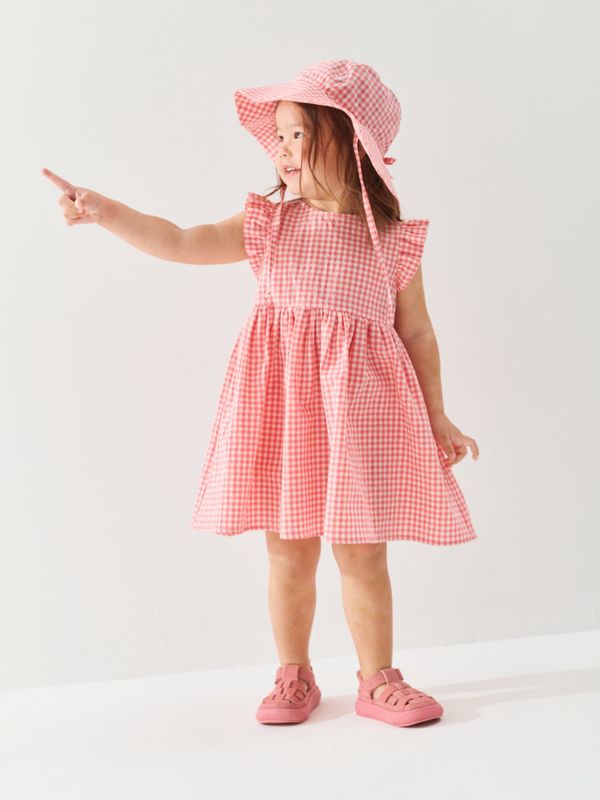 Платье хлопковое с крылышками 