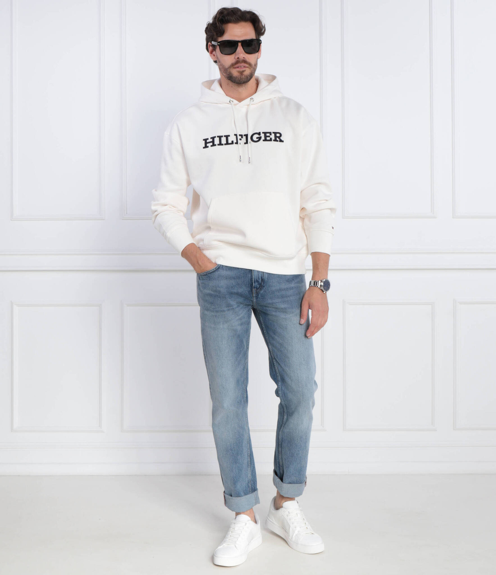 Худи MONOTYPE EMBRO HOODIE Tommy Hilfiger - белый(MW0MW33062)