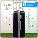 Большой чемодан King of King, Черный, L