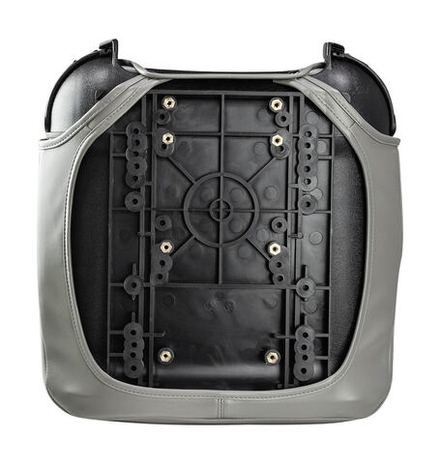 Кресло складное, цвет серый/черный