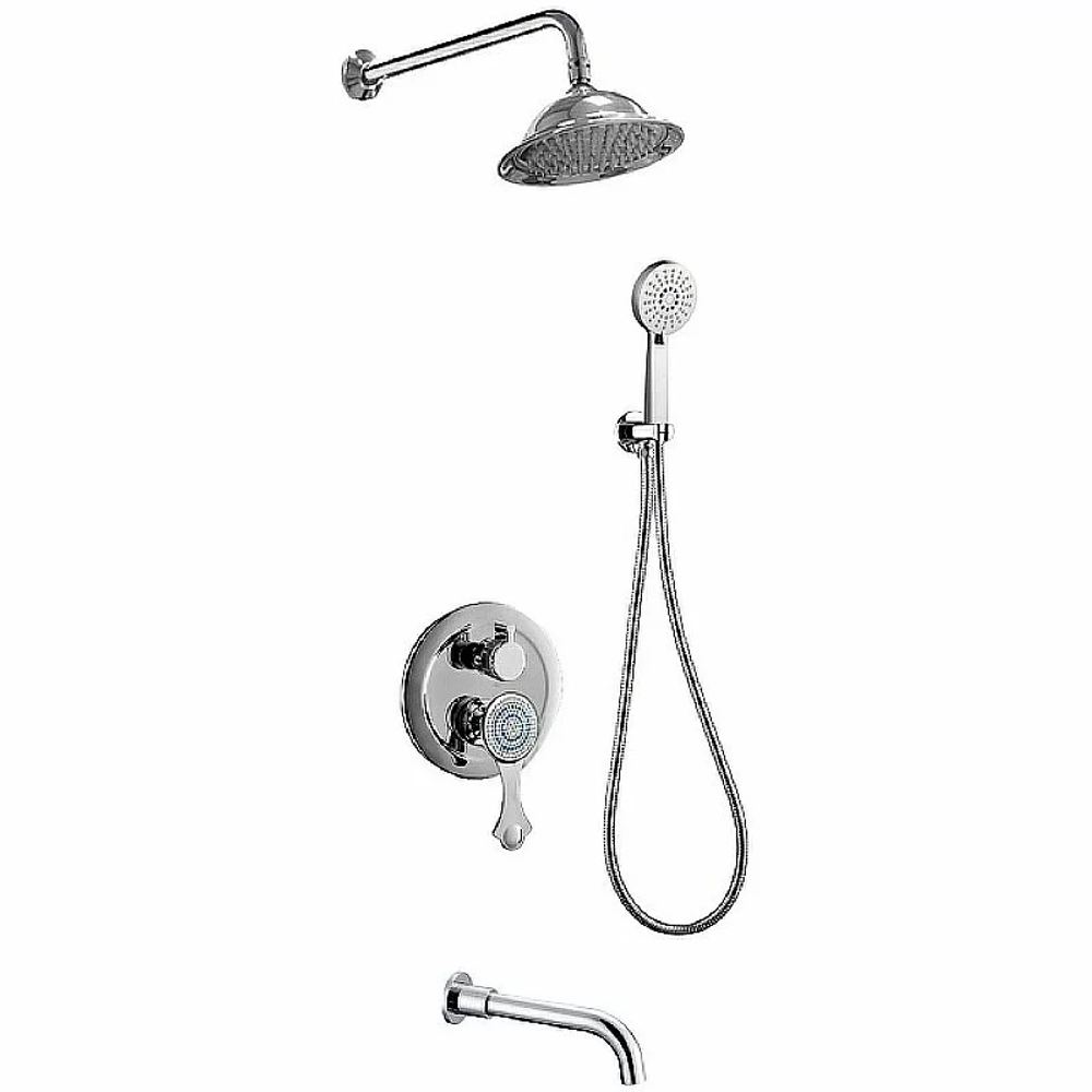 Душевая система Bronze de Luxe Yasmina NT800/B02 хром