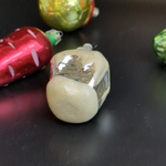 Ёлочные игрушки набор из 6 штук, мячик, морковка, изба, матрёшка, лев, лялька, роспись ручная, винтаж СССР 1960-1980 гг