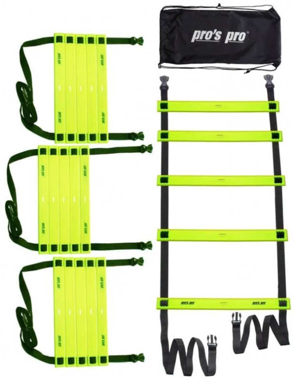 Лестница тенниснаяPro's Pro Agility Ladder 4 Part (8 m) - желтый