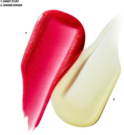 MAC Cosmetics Holiday Blowing Air Kisses Glossy Lip Duo - Подарочный набор для губ, 1 szt.