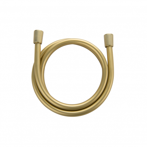 Шланг для душа в силиконовой оплётке 800 мм WONZON & WOGHAND, Брашированное золото (WW-RG01-800-BG)