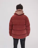 Пуховик Anteater Downjacket Velvet Терракотовая