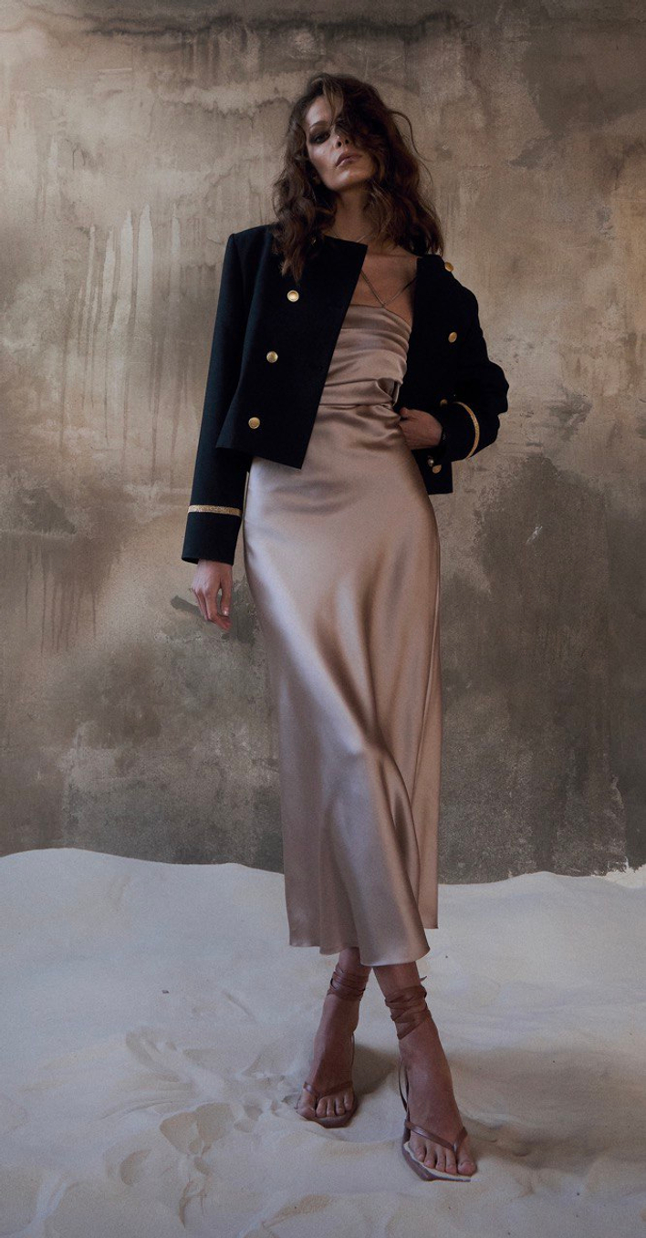 Жакет Assole Укорочённый  с Деталями на Рукавах