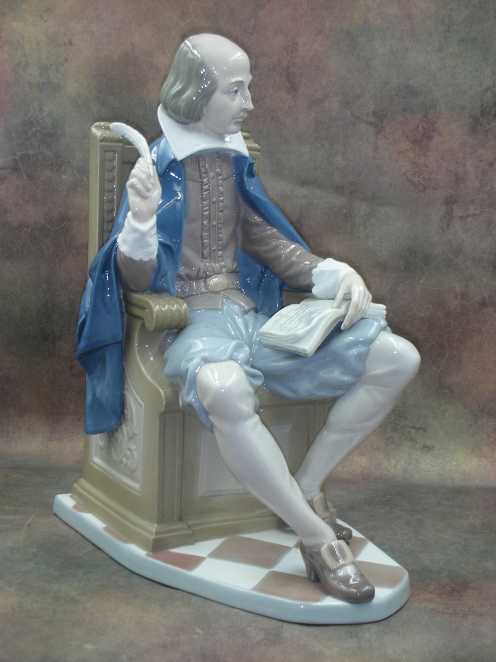 Статуэтка. Фарфор. Шекспир. Lladro. Испания
