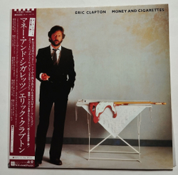 Винтажная виниловая пластинка LP Eric Clapton Money And Cigarettes (Japan 1983) (Obi)