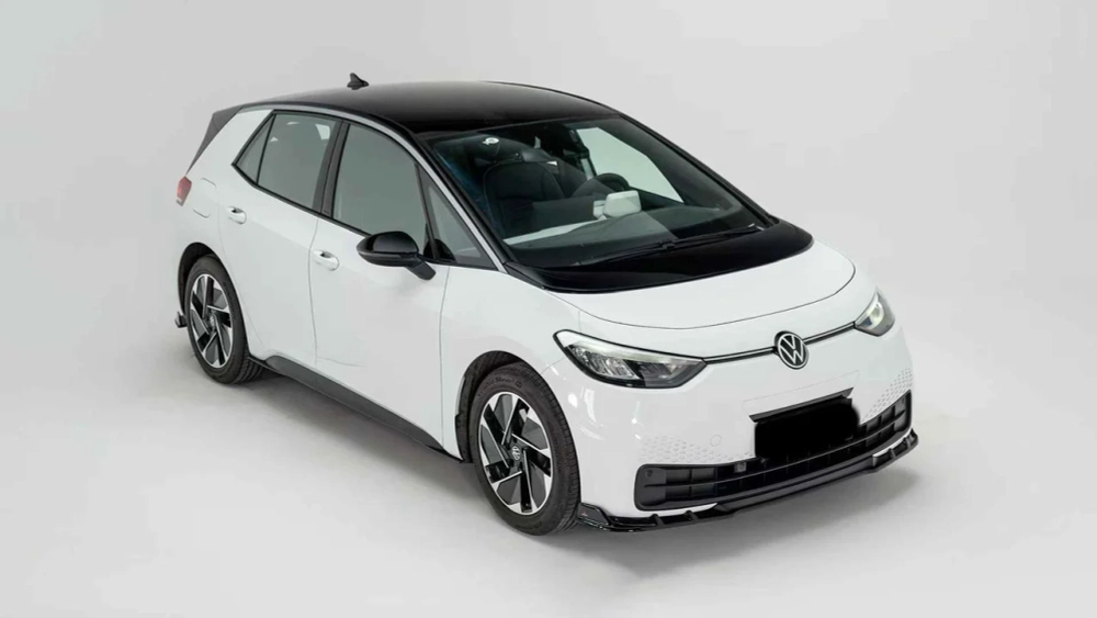 Обвес на Volkswagen ID 3 Фолксваген Губа переднего бампера Диффузор заднего бампера