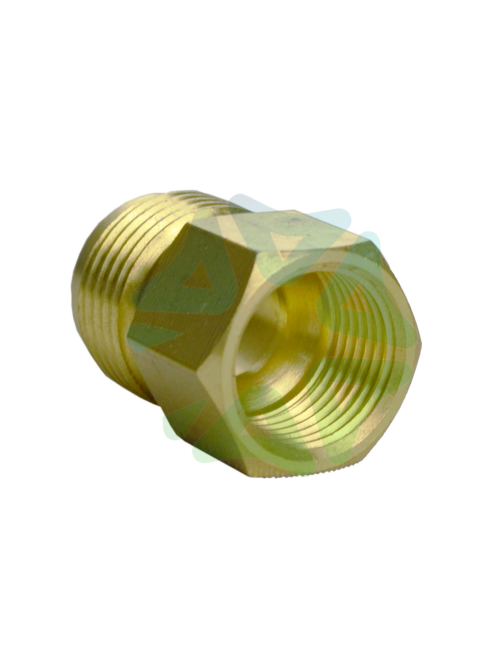 Штуцер переходной DJ папа М 1/2" SAE - мама F 3/8" SAE