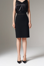 4855 Юбка женская (черный)