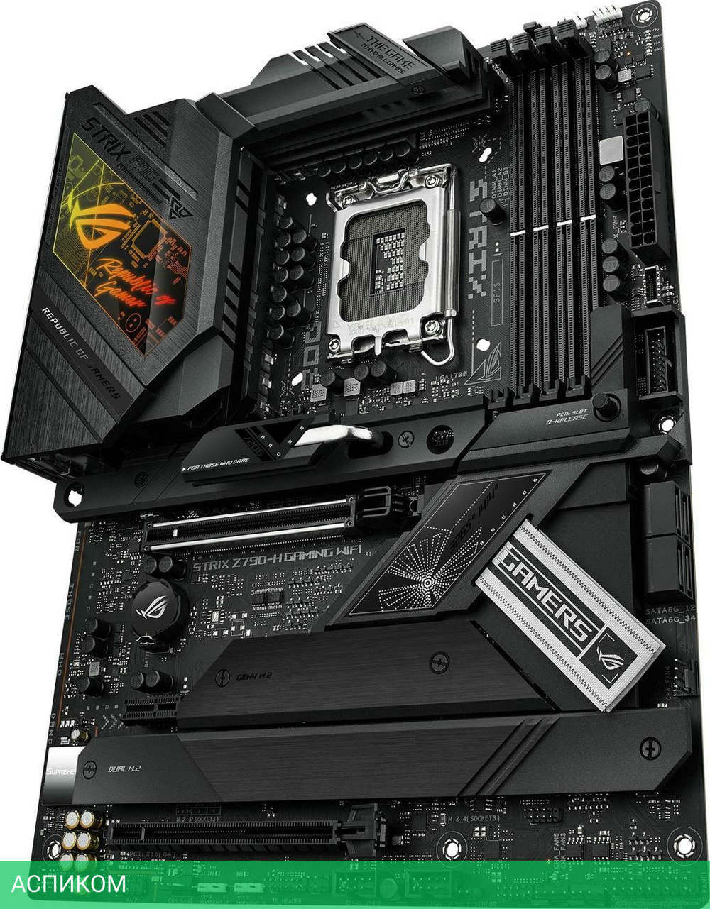 Материнская плата ASUS Rog Strix Z790-H Gaming WiFi (90MB1E10-M0EAY0)