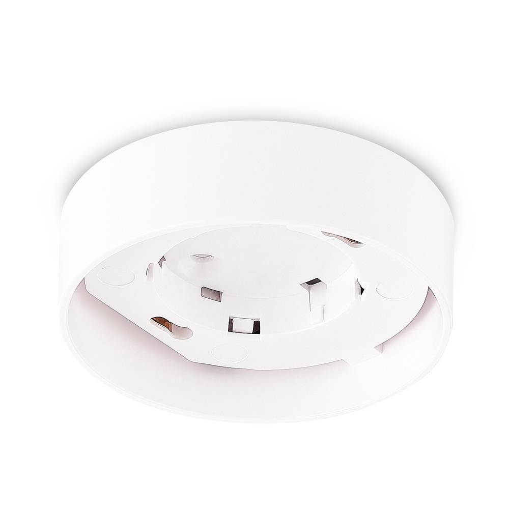 Светильник накладной,  белый,  D83xH24, 3 мм,  под лампу GX53,  IP20