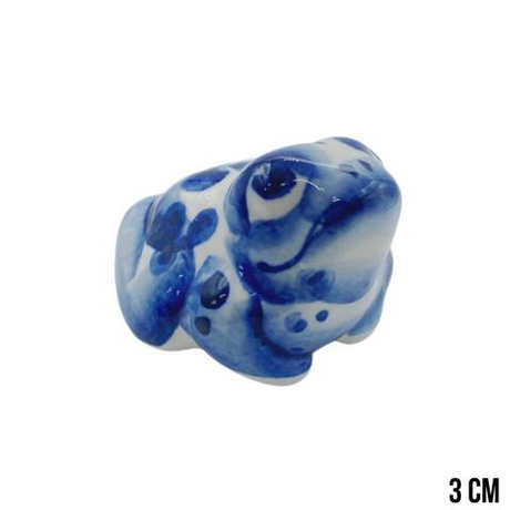 Фигурка Жабка гжель