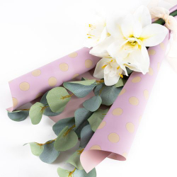 ЛИСТ 2-х сторонний "Горох" 58*58/20шт