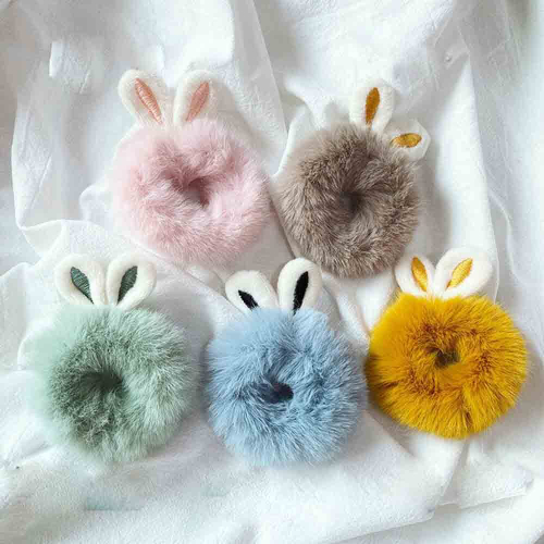 Резинка для волос с ушками