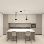 DK5565-BK Cветильник для трека-ремня Belty, серия Flow, со светодиодом, D300*H71мм, 48V DC, 20W, RA90, 120°, 3000K, IP20, черный, алюминий