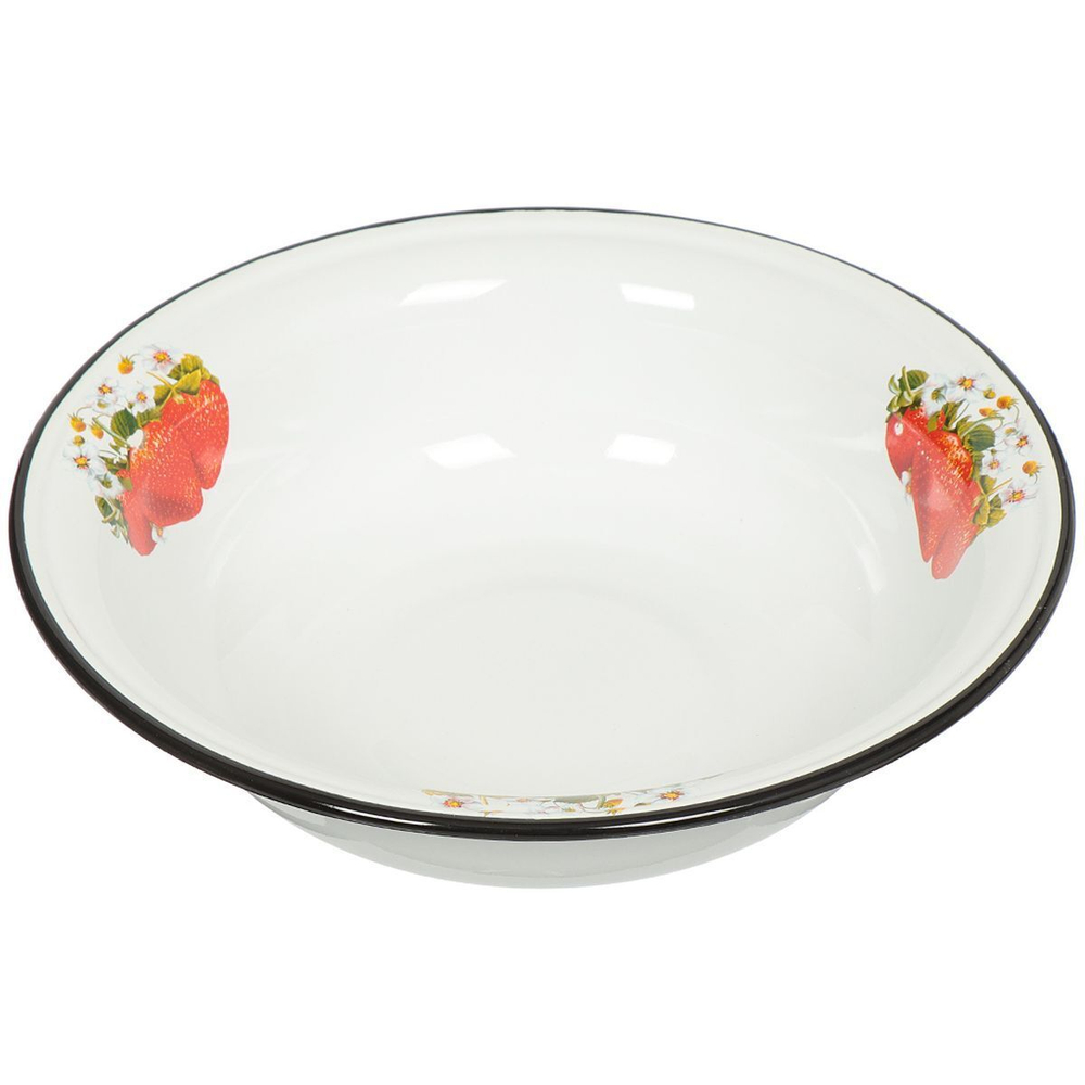 Миска мет-л, кругл, 4 л, с декором, Сиб товары, С0313.П/*59/*67/С0313/П*63/СГ*105/П*59, в асс