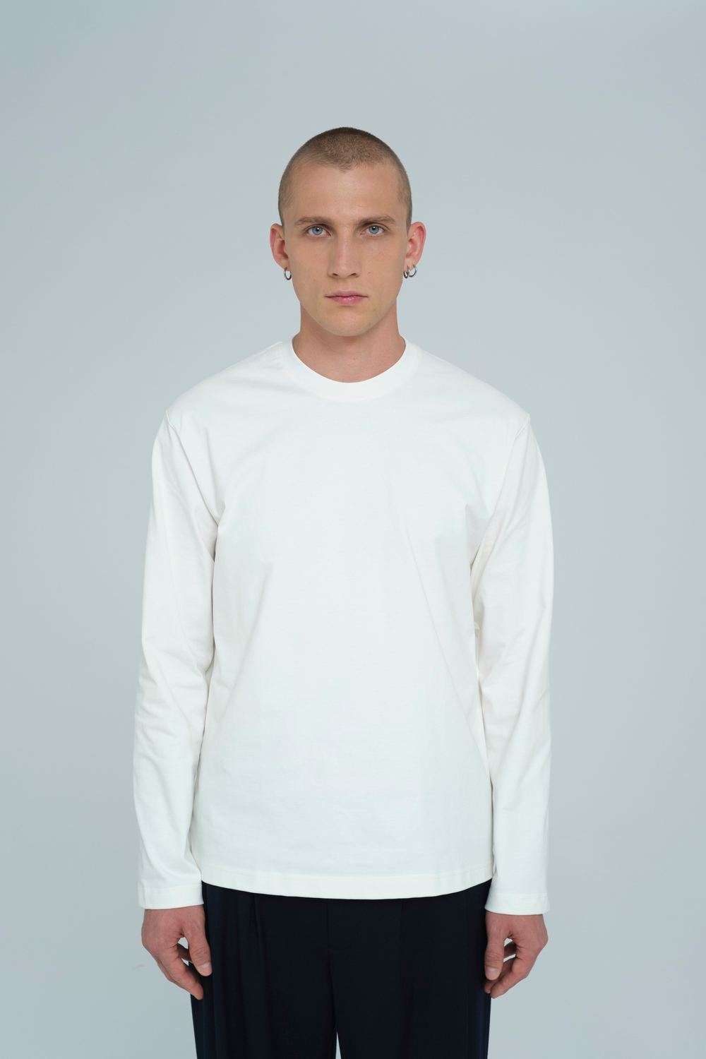 Лонгслив из хлопка | milk