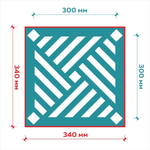 Клеевой трафарет 003