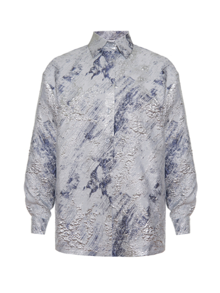 Silver rain long sleeved shirt