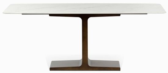 Обеденный стол Axen 200х95 белая керамика