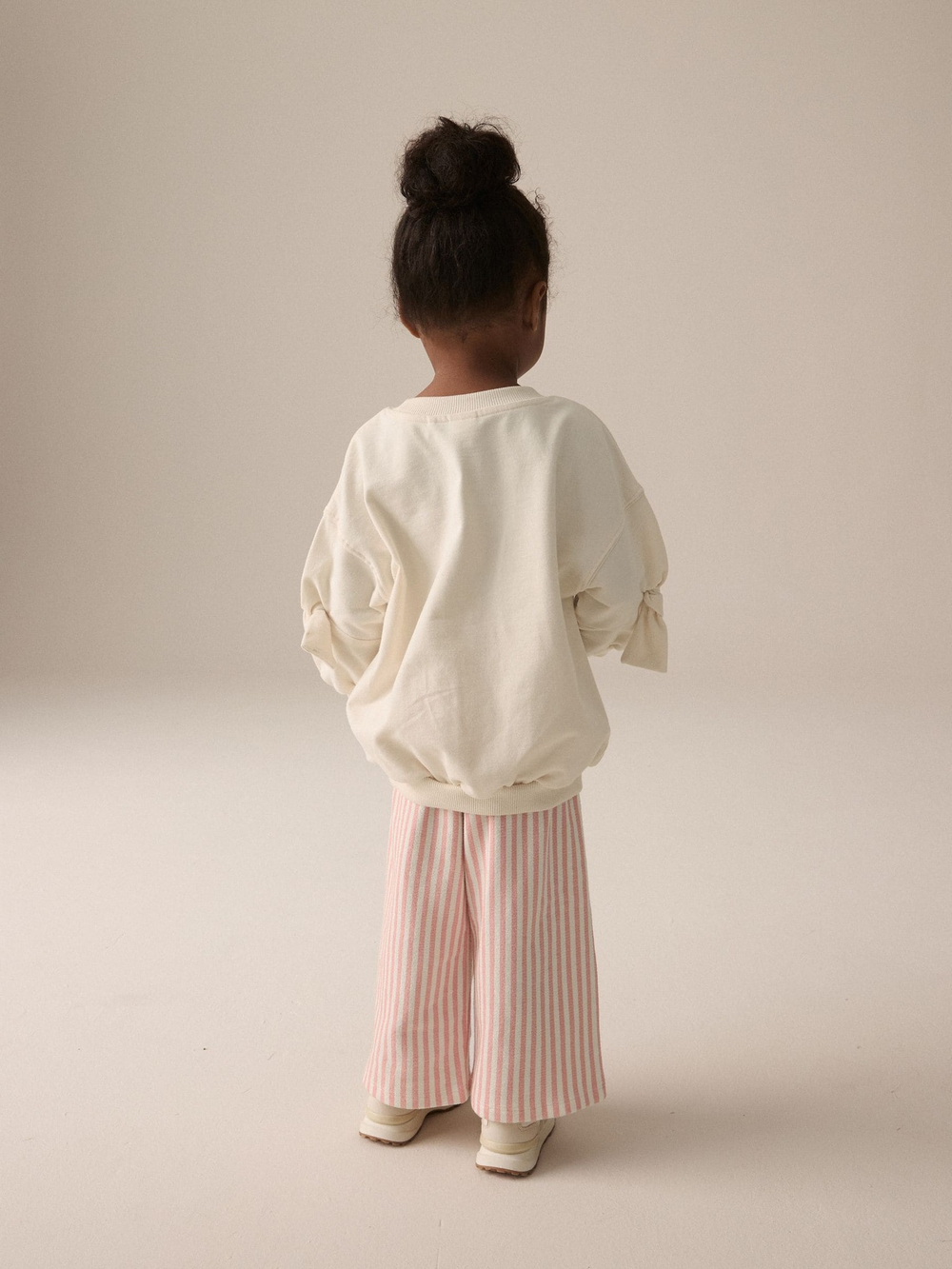 Толстовка и брюки в комплекте для девочки Next E54-938, Розовый, Молочный