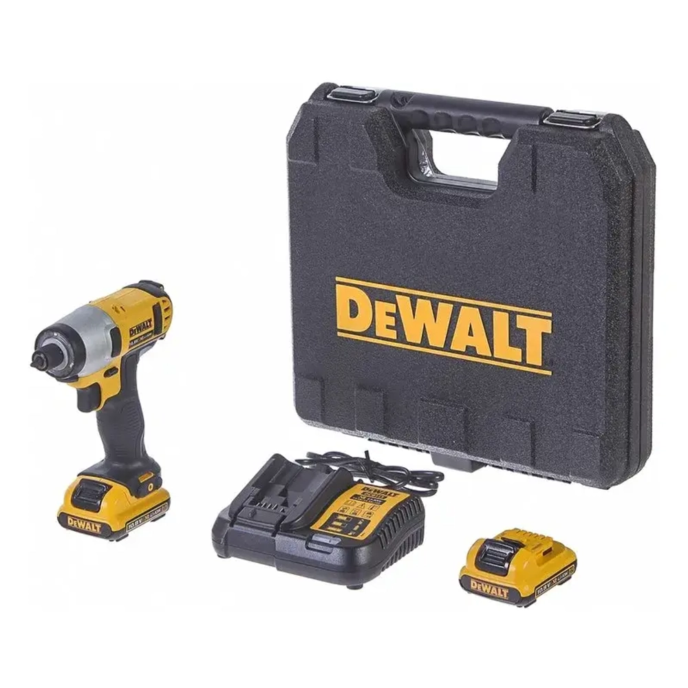 DeWalt DCF815D2-QW аккумуляторный шуруповерт (2 x 2 Ач, ЗУ)