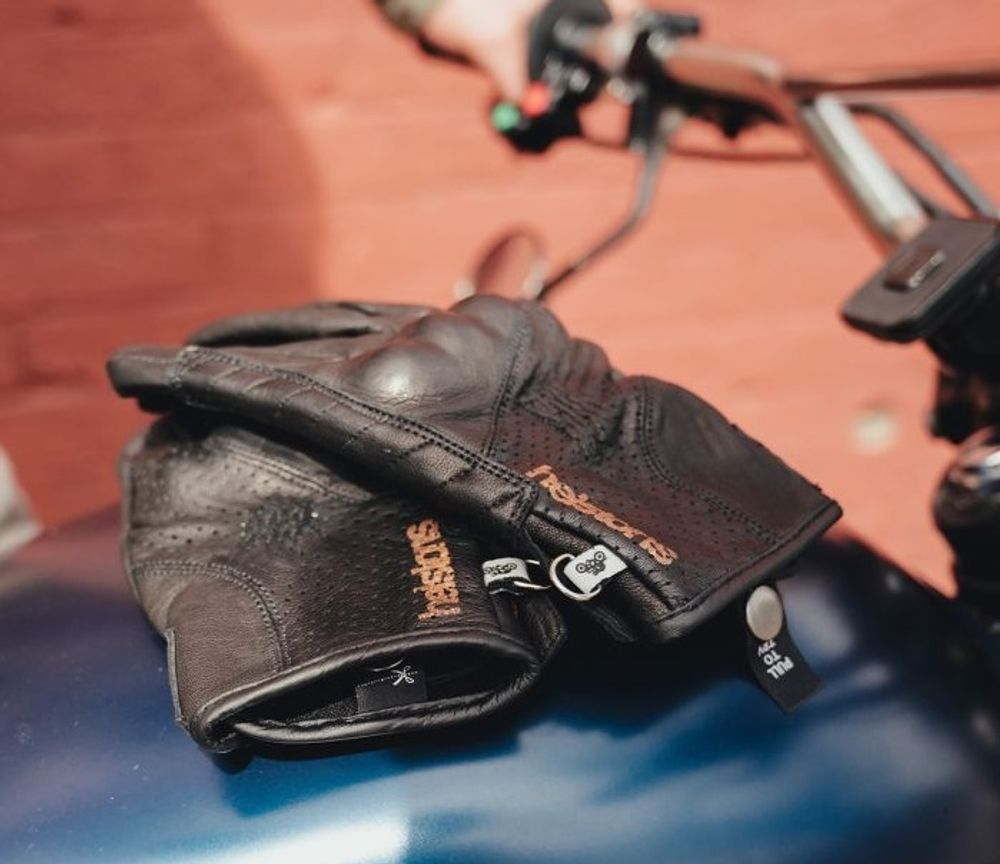 Gants Brooks Air Eté Cuir Perfore / Черный