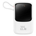 Внешний аккумулятор Baseus Qpow Pro Digital Display Fast Charge Power Bank Type-C Edition 2C+U 10000mAh 22.5W - White