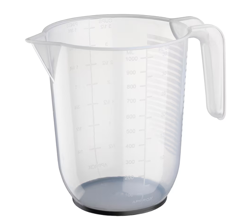 БЕХОВА BEHOVA Мерный кувшин, 1 литр, прозрачный