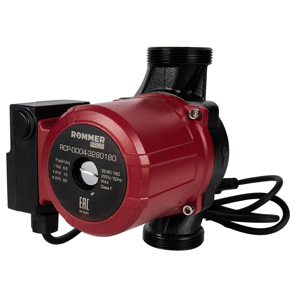 Насос циркуляционный ROMMER Profi 32-80-180 с гайками