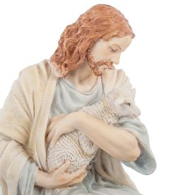 Veronese WS-507 Статуэтка «Иисус с ягненком»