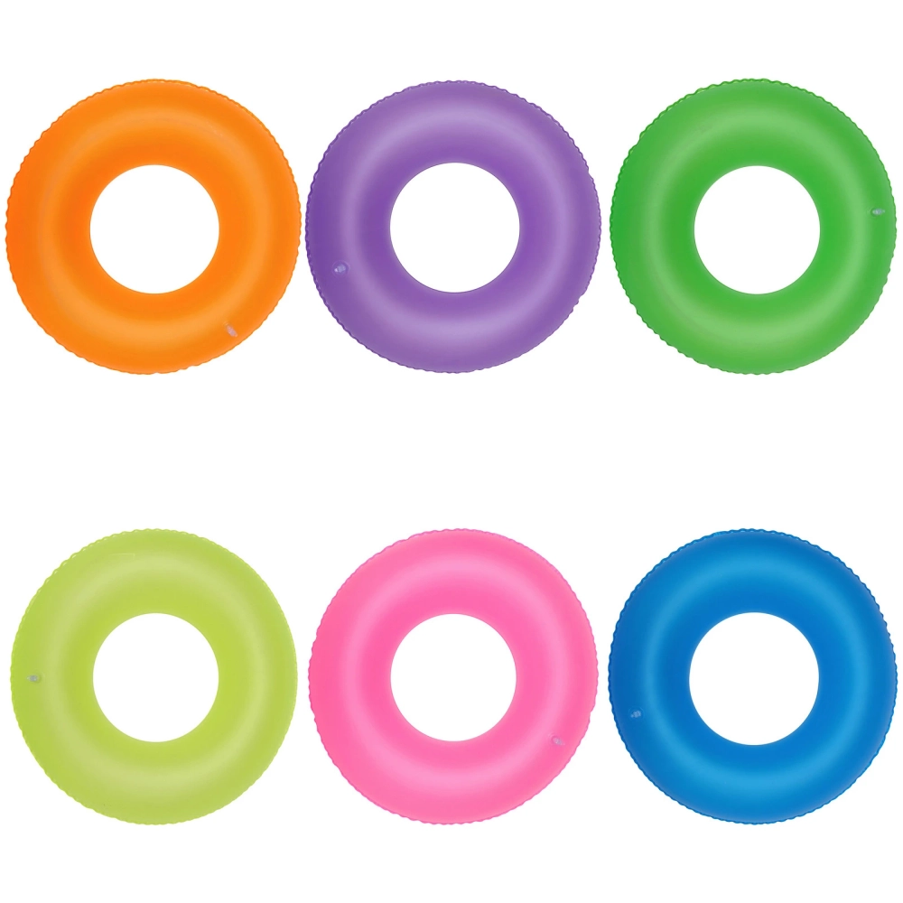 Надувной круг для плавания 70 см Неоновая коллекция