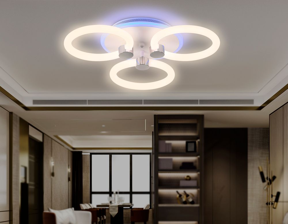 Ambrella Светодиодный потолочный светильник с подсветкой Original FA3838