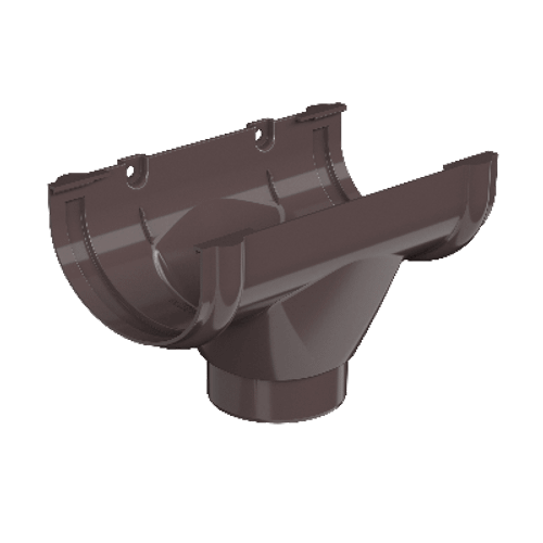 ТН ОПТИМА воронка желоба, темно-коричневый