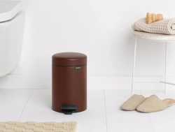 Brabantia - Корзина для мусора NewIcon 3л коричневая / артикул   208522  / GTIN 8710755208522