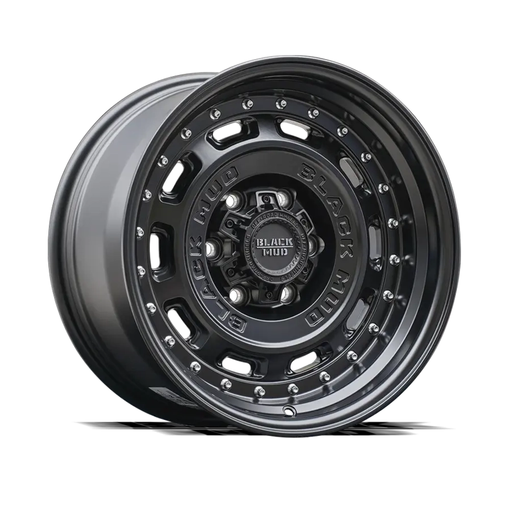 Диск колёсный литой BLACK MUD M580C R17 8,5 ET0 Matte Black