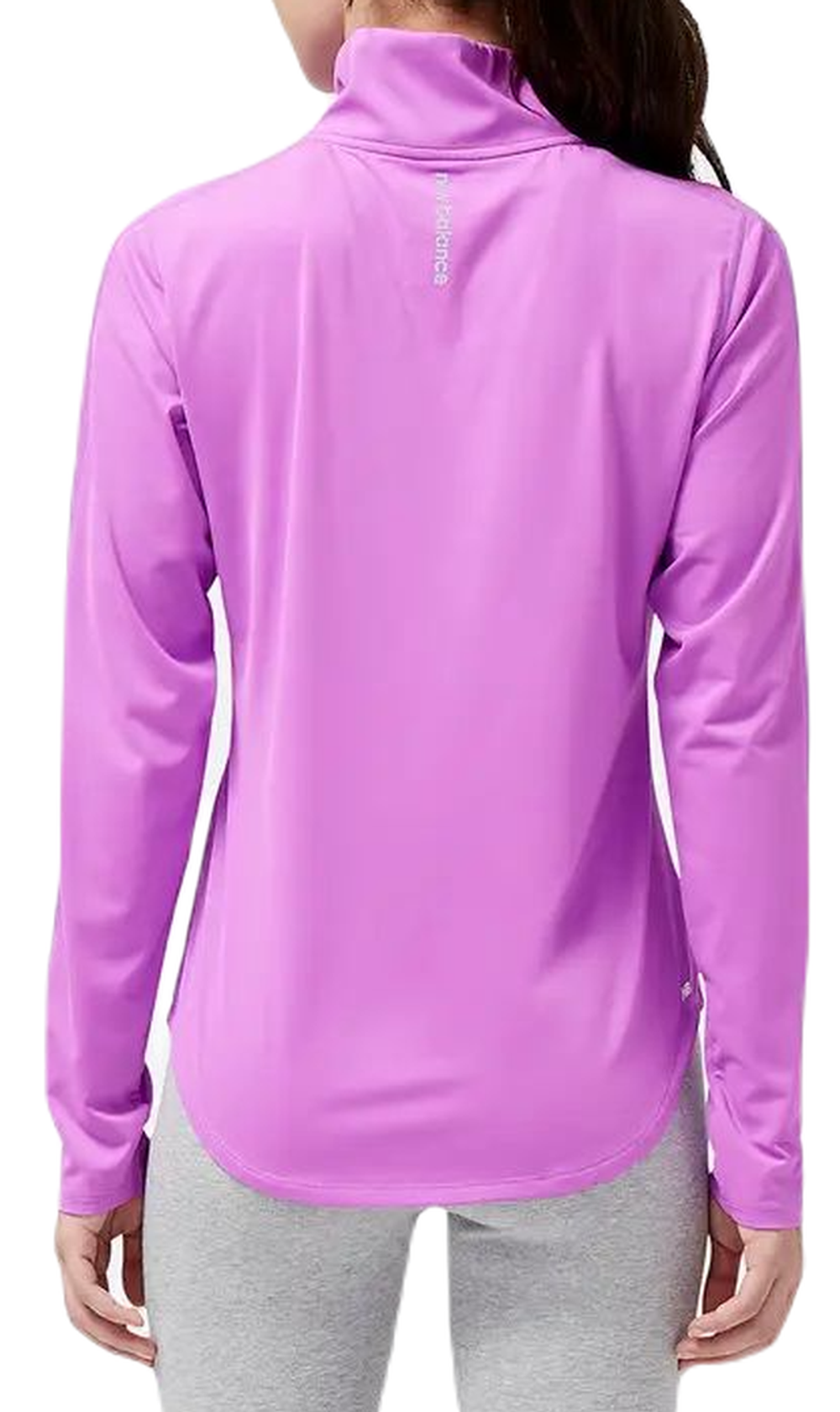 Женская теннисная куртка New Balance Accelerate Half Zip - Pink