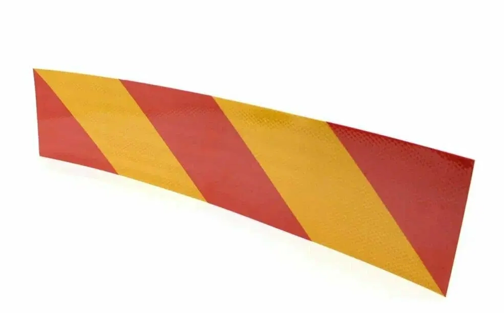 Наклейка Негабаритный груз металл светоотражатель 550х123 KR-4308