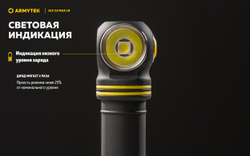 Фонарь Armytek Elf C2 Max LR USB-C Белый