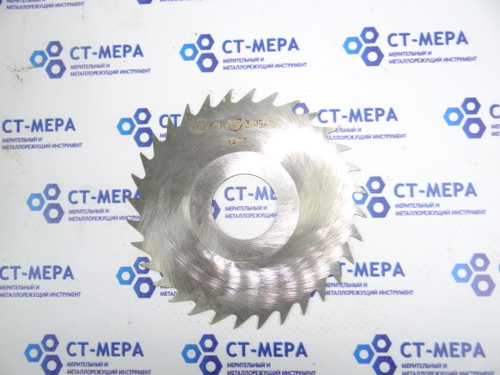 Фреза отрезная по металлу 100х1х27мм z=32 Р6АМ5 с фаской без ш/п