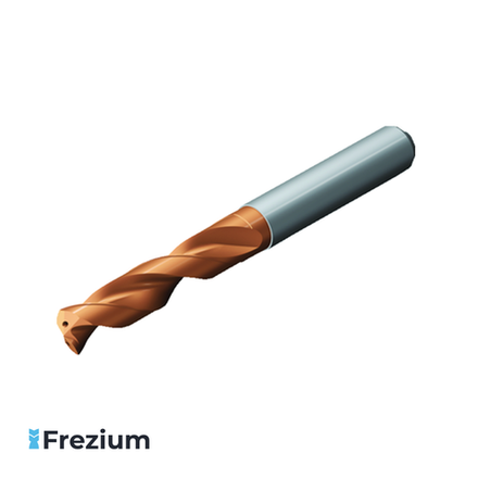 Сверло твердосплавное по металлу с внутренним подводом под СОЖ "Sandvik Coromant" 4.6x6x23.8x74; R846-0460-50-A1A 1220